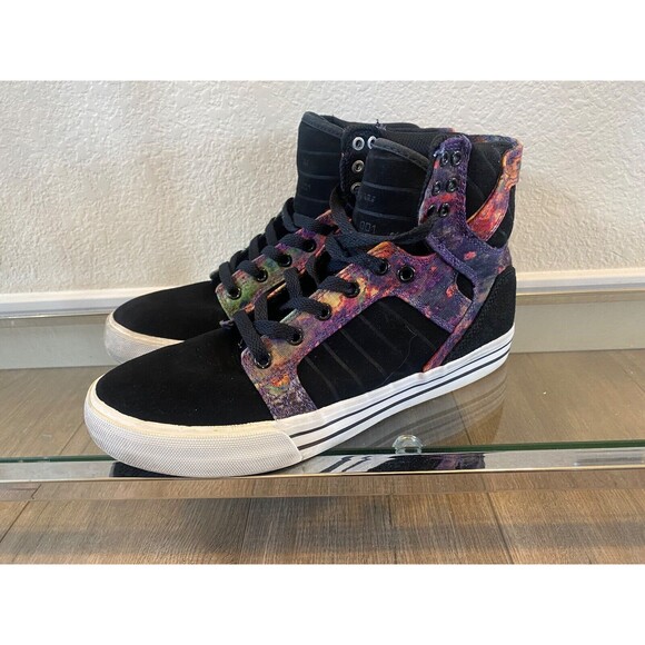 Supra Other - Supra Skytop Muska 001 Hi Top Canvas Aurora Black Skate Mens 8.5 Sneakers Shoes